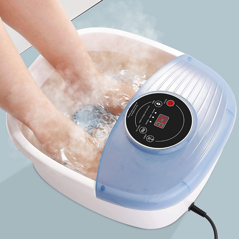 Foot Spa Bath Massager with Heat & Bubbles