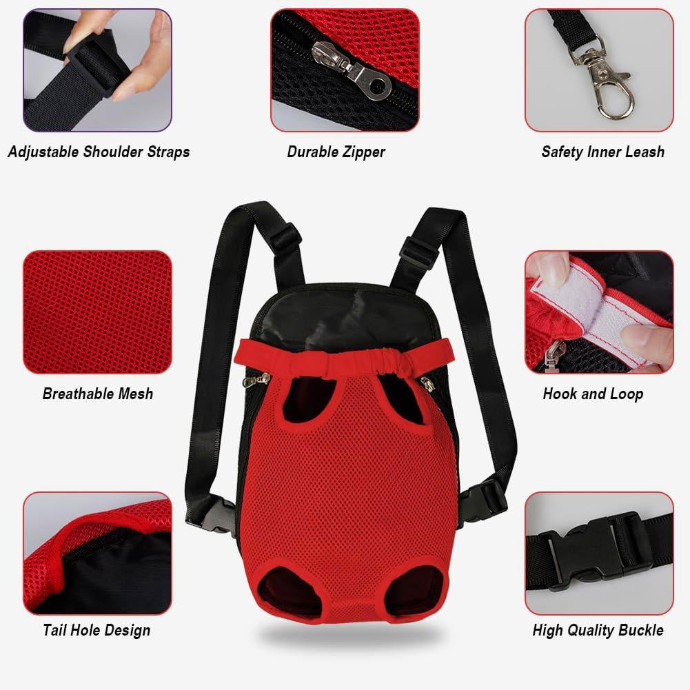 Adjustable Cat Carrier Pouch for Travel