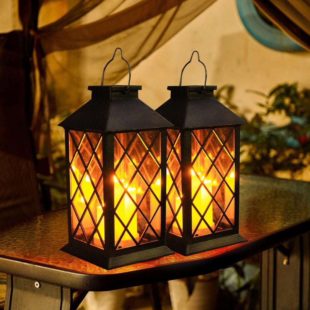 All-Weather Solar Garden Hanging Lantern