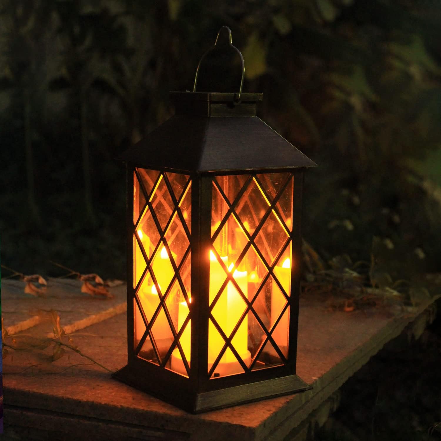 All-Weather Solar Garden Hanging Lantern