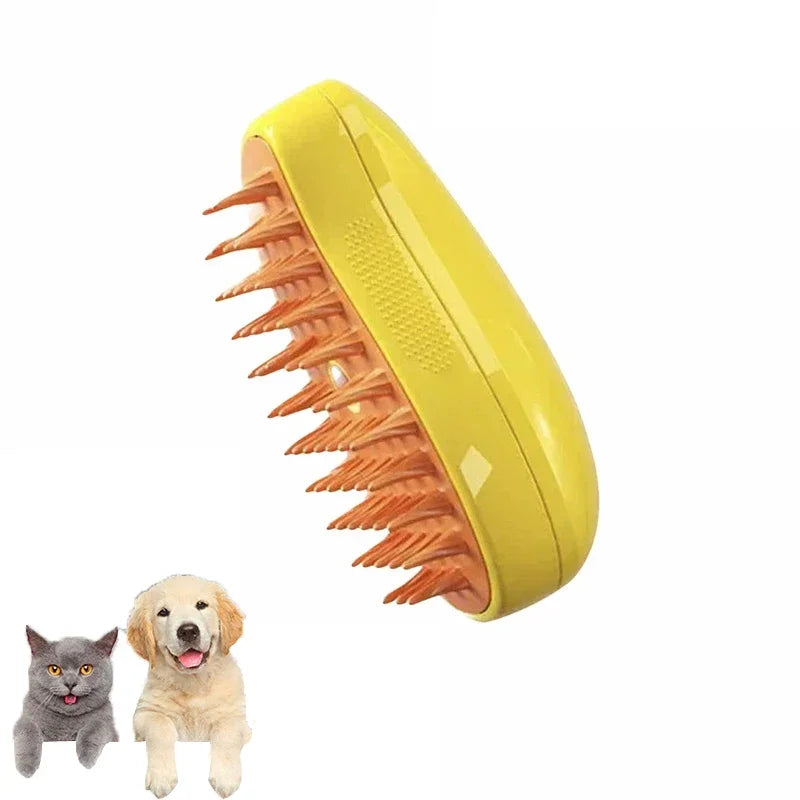 3 in 1 Steam Pet Grooming Brush