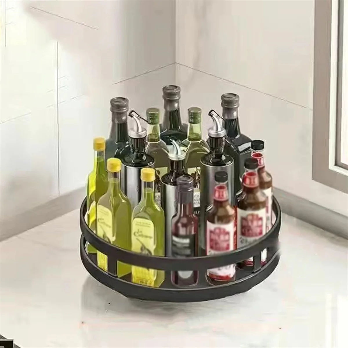 360° Rotating Spice Rack - 1, 2 & 3 Tier
