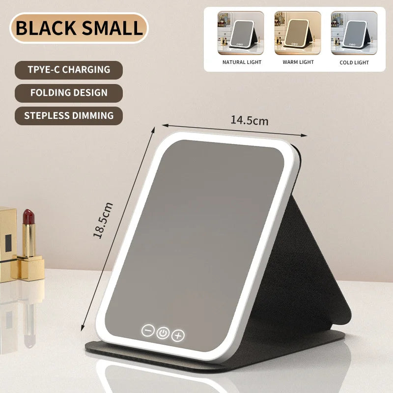 LED Vanity Mirror - 3 Color Light Modes