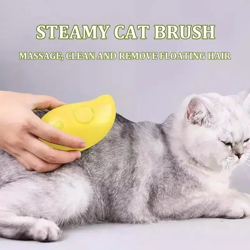3 in 1 Steam Pet Grooming Brush