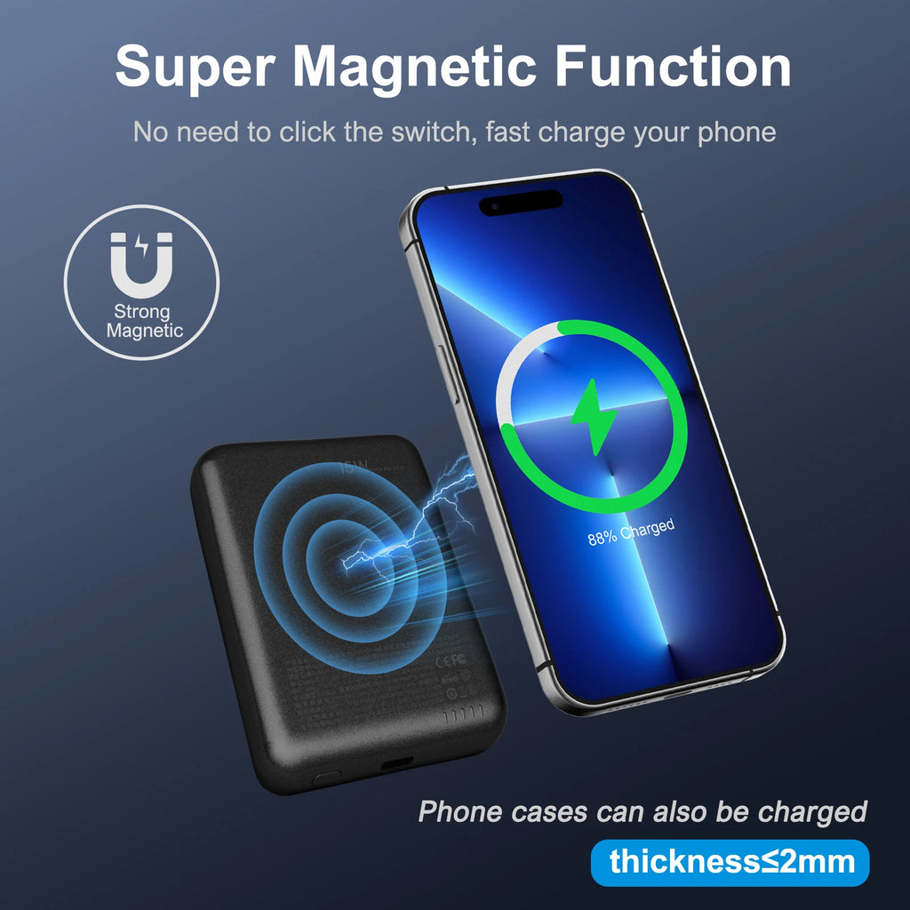 MagSafe wireless power bank 5000mAh for iPhone