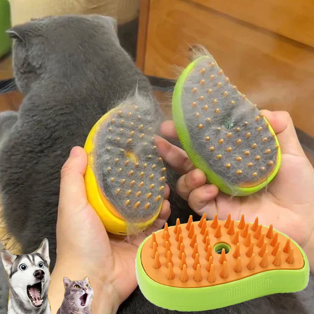 3 in 1 Steam Pet Grooming Brush