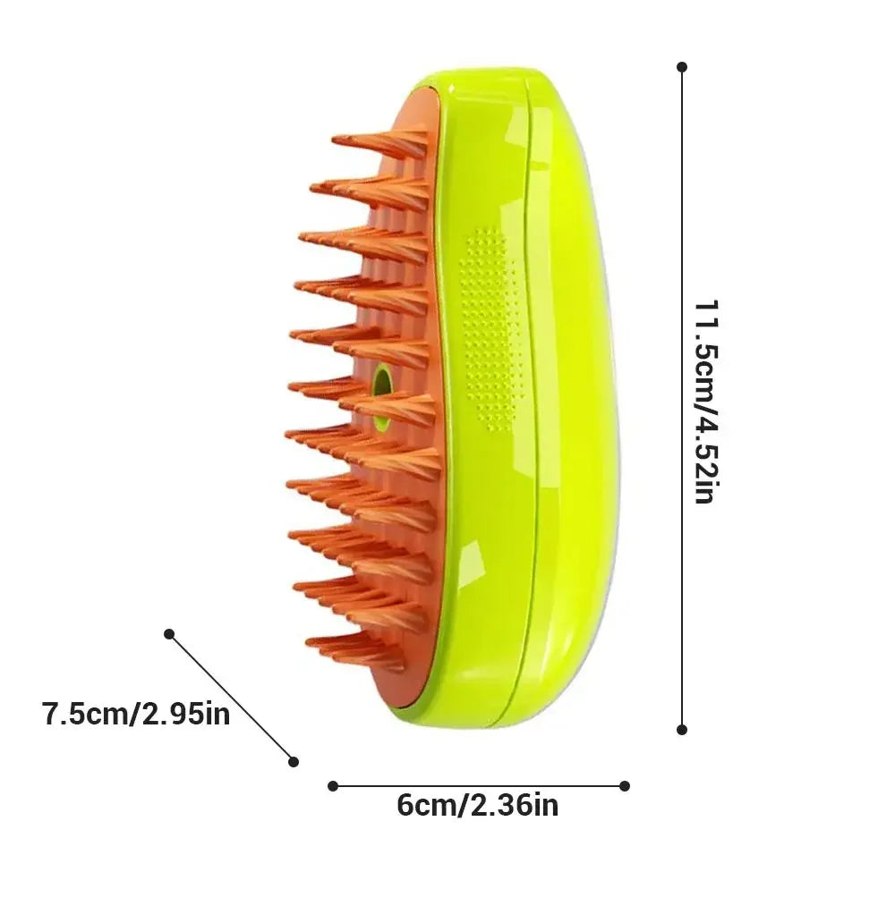3 in 1 Steam Pet Grooming Brush