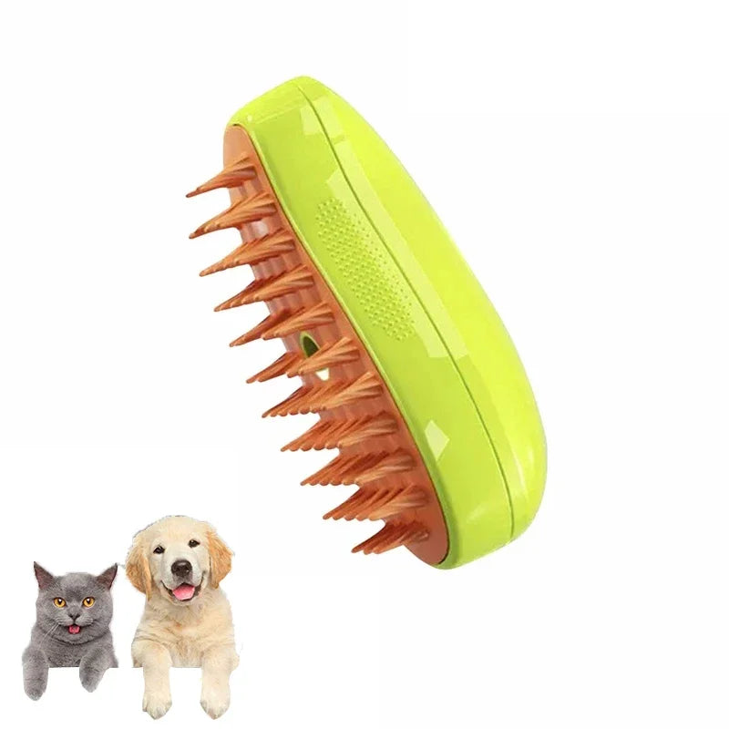 3 in 1 Steam Pet Grooming Brush
