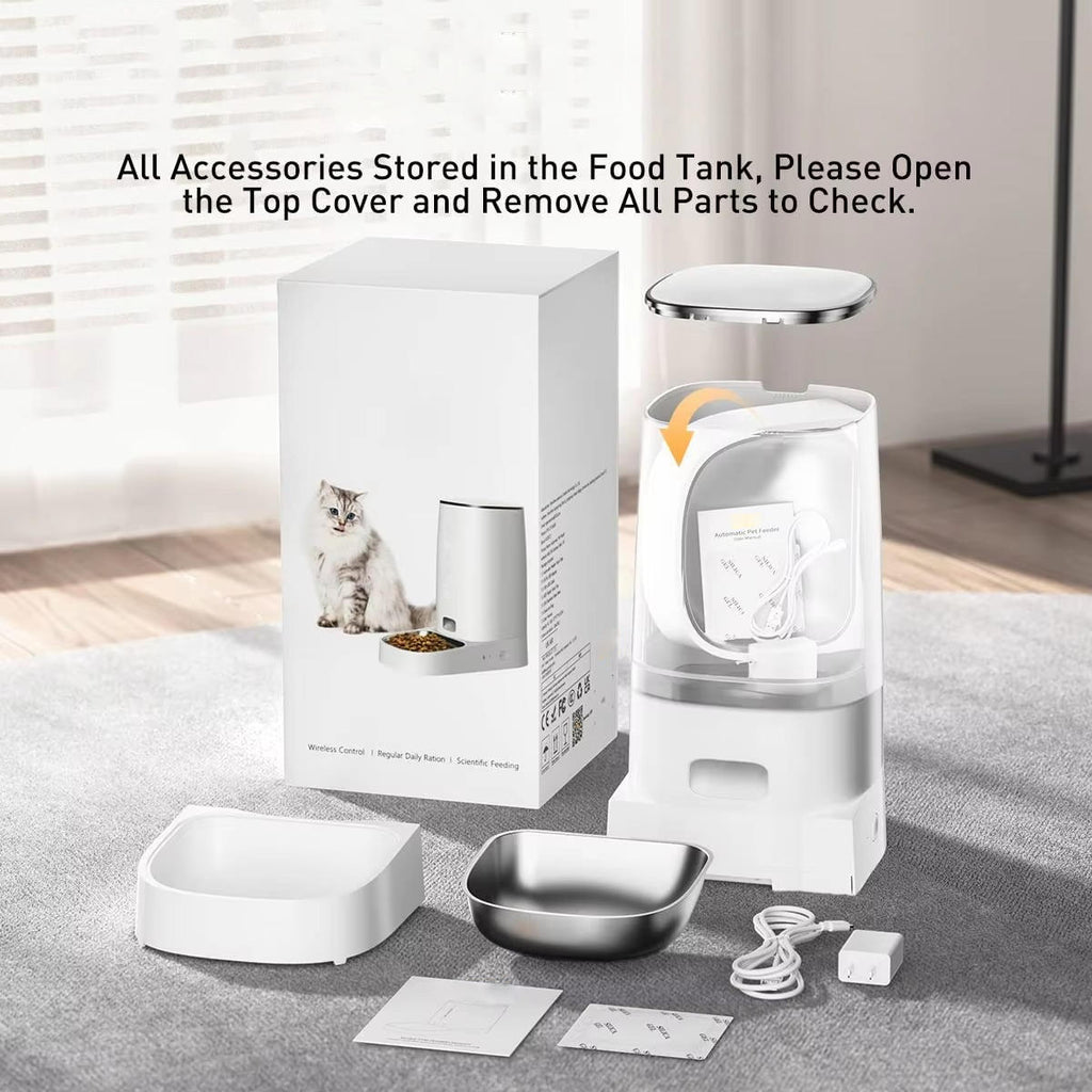 Programmable Automatic Cat Feeder - App Controlled