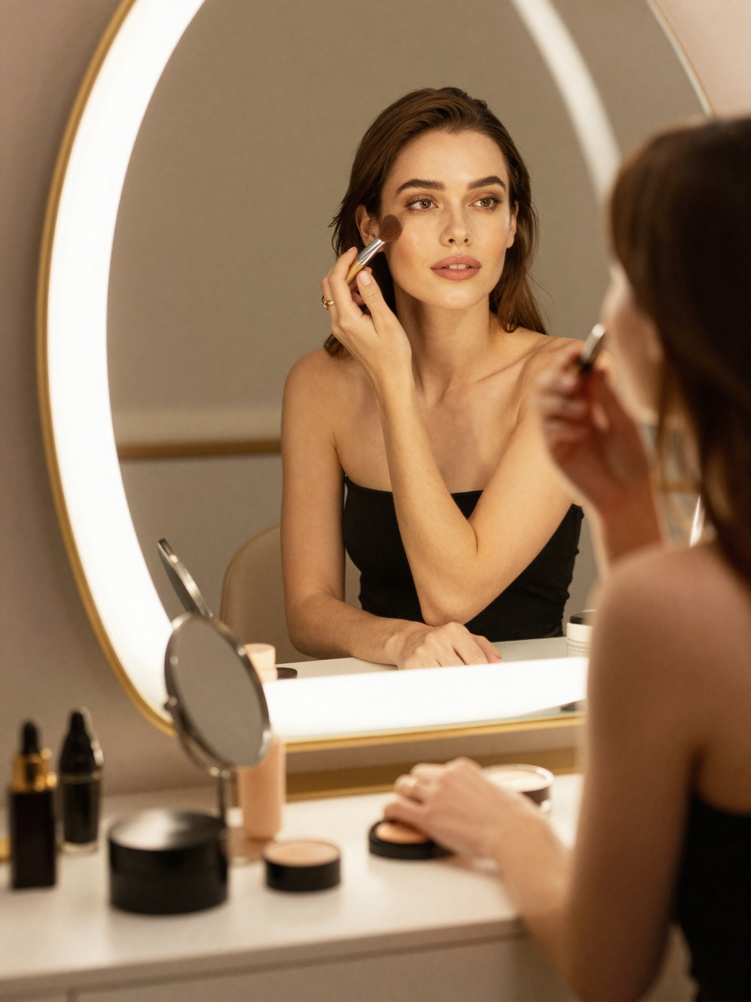 LED Vanity Mirror - Lifestyle Ad