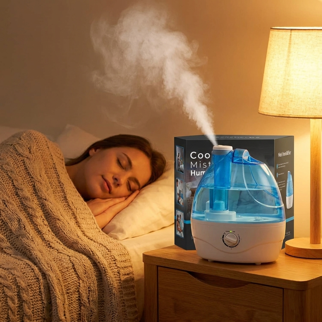 Cool Mist Humidifier lifestyle