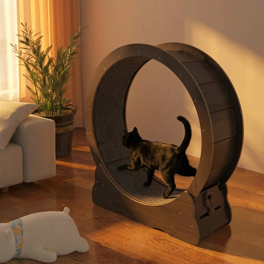 Cat Exercise Wheel lifestyle