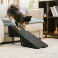 2-in-1 Convertible Dog Ramp and Step Stool for Easy, Safe Pet Access
