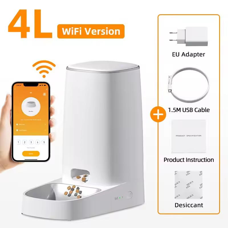 Programmable Automatic Cat Feeder - App Controlled