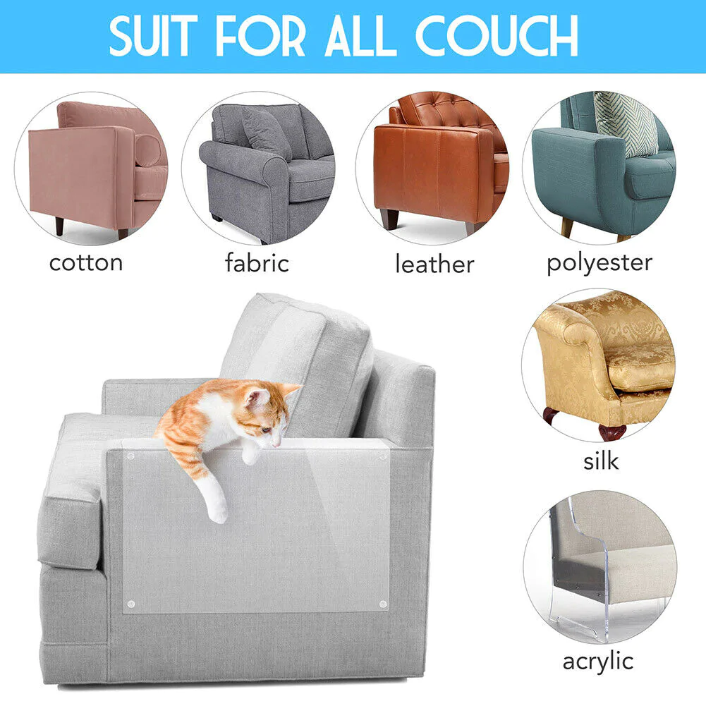 cat scratch furniture protector pads 8 pack anti-scratch
