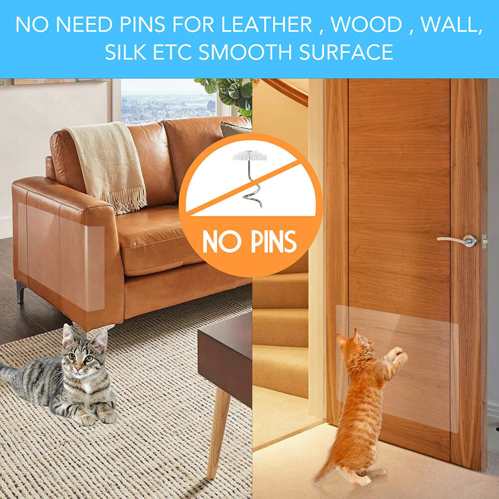 cat scratch furniture protector pads 8 pack anti-scratch