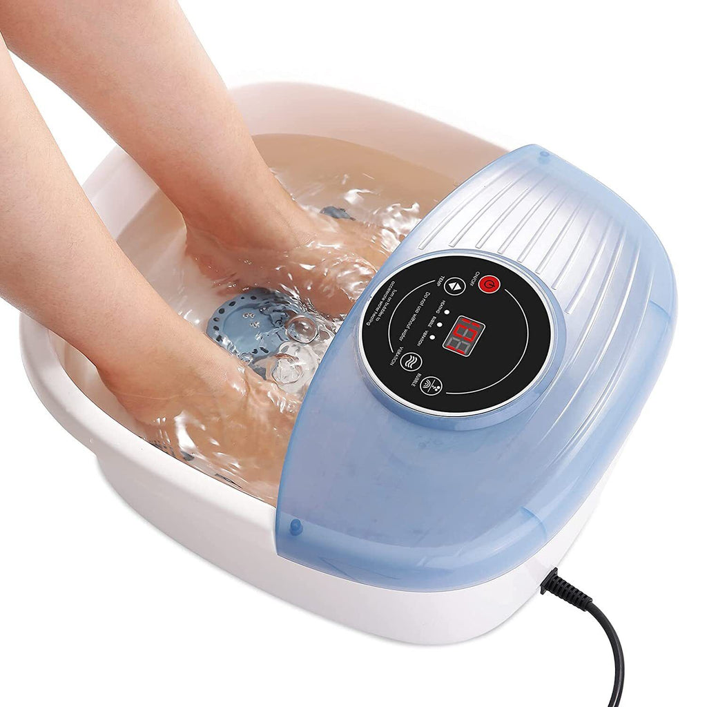Foot Spa Bath Massager with Heat & Bubbles