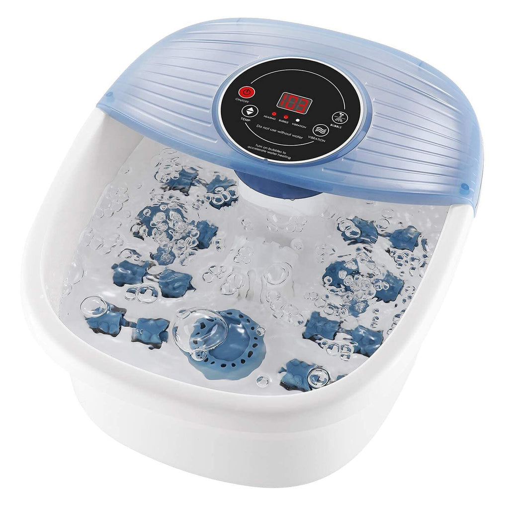 Foot Spa Bath Massager with Heat & Bubbles