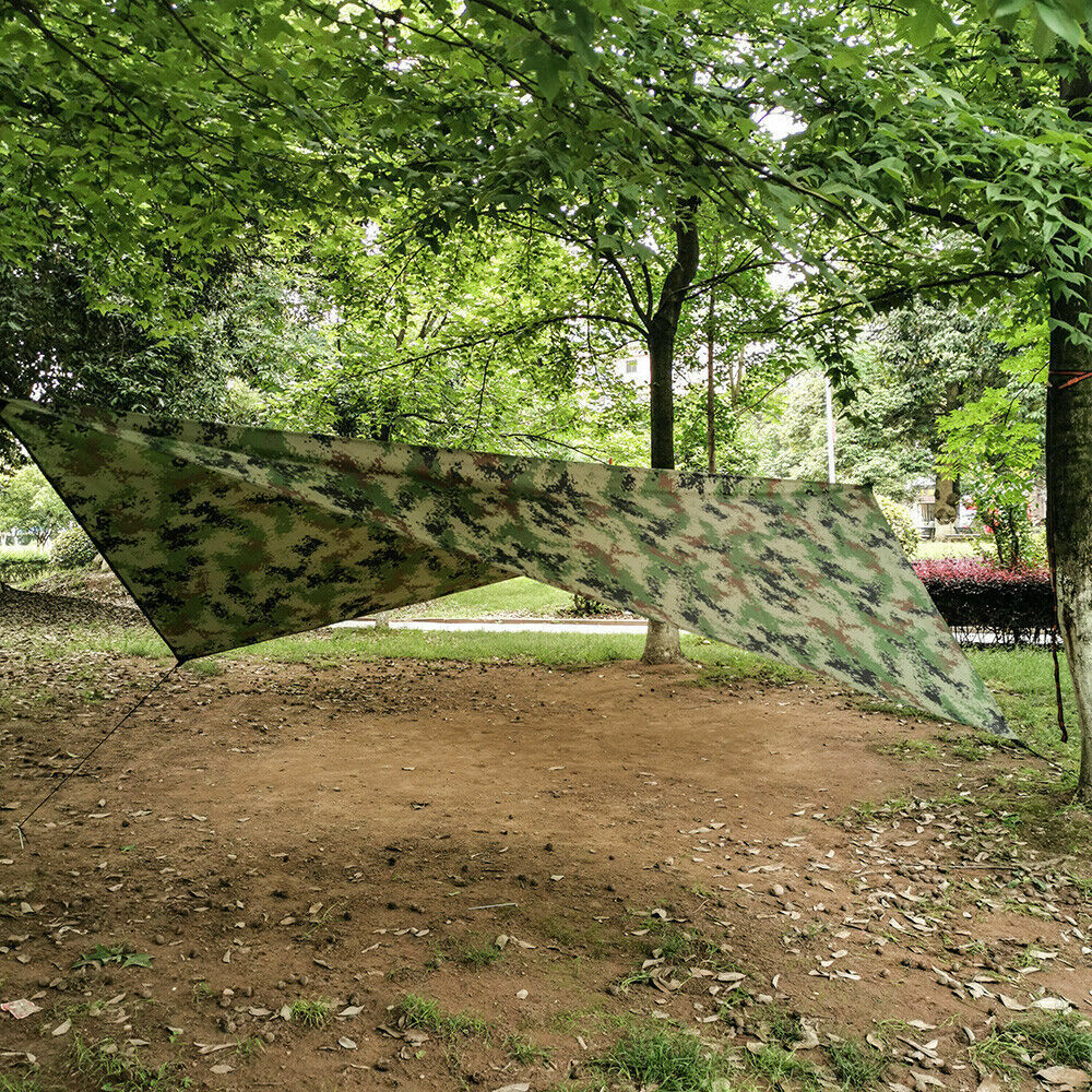2-Person Camping Hammock Tent with Canopy
